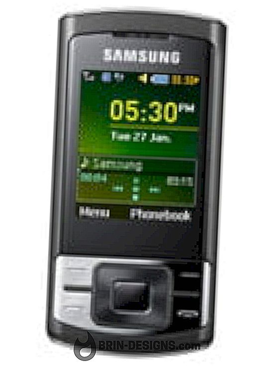 Samsung C3050 - activar la lista de rechazos