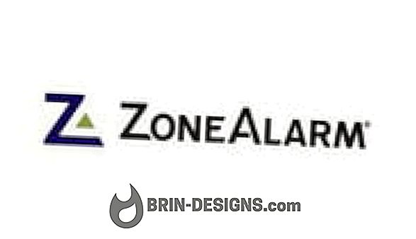 ZoneAlarm - Sluk for programkontrolfunktionen