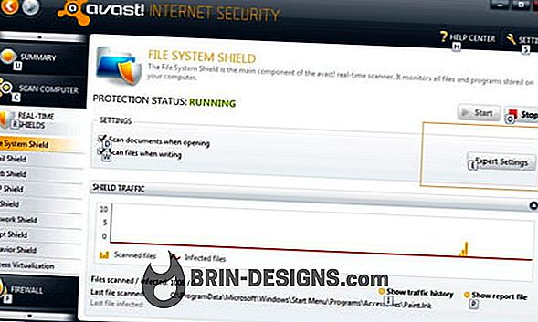 „Avast Internet Security“ - sukurkite išskyrimą