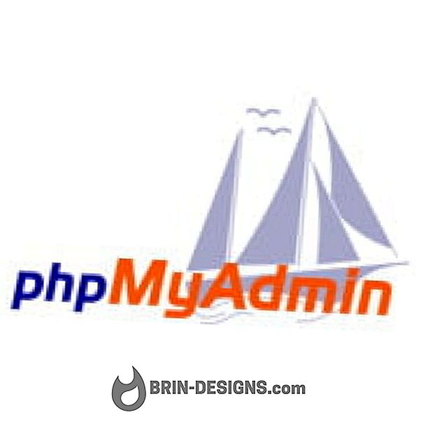 PhpMyAdmin - naudotojui neleidžiama naudotis