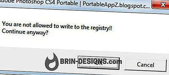 Categorie jocuri: 
 Photoshop CS4 Portable -: nu este permis să scrie în registru