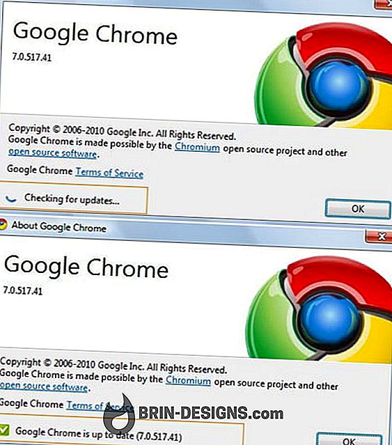 Semak sama ada Google Chrome terkini